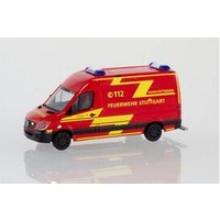 HERPA 935302 1:87 Mercedes-Benz Sprinter "Feuerwehr Stuttgart" (Sondermodell Baden-Württemberg) von Herpa