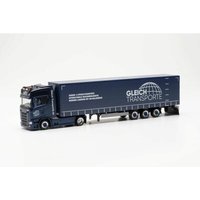 HERPA 955928 1:87 Scania CS 20 HD Volumengardinenplanen-Sattelzug "Gleich Transporte" von Herpa