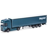 HERPA 958752 1:87 Scania CR20 HD Gardinenplanen-Sattelzug "Leimgruber" HERPA 958752 1:87 Scania CR20 HD Gardinenplanen-Sattelzug "Leimgruber" von Herpa
