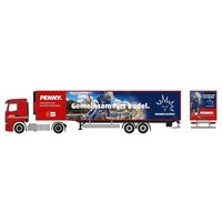 HERPA 962032 1:87 Iveco S-Way Kühlkoffer-Sattelzug "PENNY DEL / Dresdner Eislöwen" von Herpa