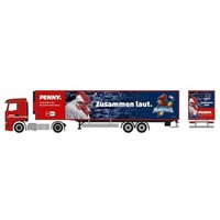 HERPA 962063 1:87 Iveco S-Way Kühlkoffer-Sattelzug "PENNY DEL / Iserlohn Roosters" von Herpa