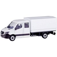 Herpa 013499 H0 LKW Modell Mercedes Benz Sprinter Doppelkabine mit Pritsche, weiß Herpa 013499 H0 LKW Modell Mercedes Benz Sprinter Doppelkabine mit Pritsche, weiß von Herpa