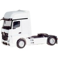 Herpa 317948 H0 LKW Modell Mercedes Benz Actros L Gigaspace Solozugmaschine 2achs, weiß Herpa 317948 H0 LKW Modell Mercedes Benz Actros L Gigaspace Solozugmaschine 2achs, weiß von Herpa