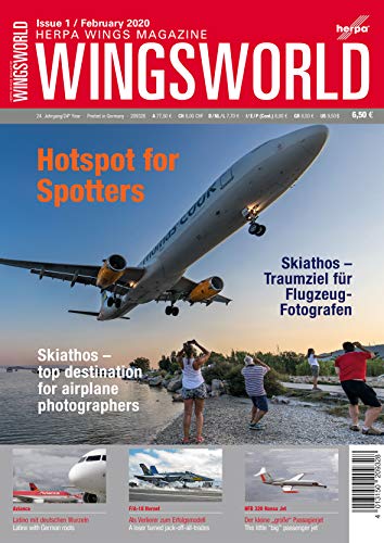 herpa 209328 WINGSWORLD 1/2020 Wings Magazin, Unser Fachmagazin für alle Flugzeug-Liebhaber von herpa