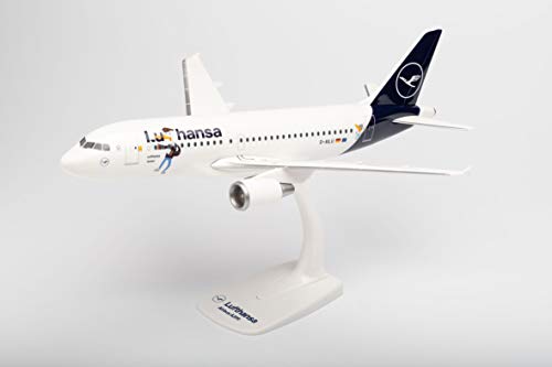 herpa 612722 Lufthansa Airbus A319 „Lu“ – D-AILU „Verden“ in Miniatur zum Basteln Sammeln und als Geschenk, Mehrfarbig von herpa