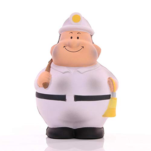 SQUEEZIES® Herr Bert® Bergbau Bert - Knautschfigur zum Stressabbau - Stressball Anti-Stress Beschäftigung Stressbewältigung - Geschenk Arbeit Kollegen Mitarbeiter Kunden Freunde von Herr Bert