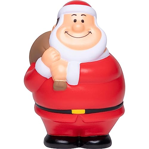 SQUEEZIES Santa Bert - Der weihnachtliche Antistress-Begleiter für die Feiertage - lustig als Geschenk unterm Baum oder zur Vorweihnachtszeit im Adventskalender von Herr Bert