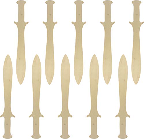 Herr Bo & Co 10x Piratendolch aus 3mm Birkensperrholz, unbehandelt, zum Selbergestalten Herr Bo & Co 10x Piratendolch aus 3mm Birkensperrholz, unbehandelt, zum Selbergestalten von Herr Bo & Co