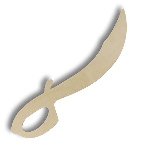 Piratensäbel aus 3mm Birke, Sperrholz unbehandelt, zum Selbergestalten Piratensäbel aus 3mm Birke, Sperrholz unbehandelt, zum Selbergestalten von Herr Bo & Co