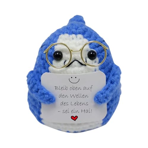 Herr Ozean Mini-Hai-Geschenk, Prüfungs-Glücksbringer, kleines Gadget für Schüler, niedliches Häkel-Tier, Ermutigung für Kinder, Geschenk für Freunde, Geburtstagsgeschenk für Sohn oder Tochter. Herr Ozean Mini-Hai-Geschenk, Prüfungs-Glücksbringer, kleines Gadget für Schüler, niedliches Häkel-Tier, Ermutigung für Kinder, Geschenk für Freunde, Geburtstagsgeschenk für Sohn oder Tochter. von Herr Ozean