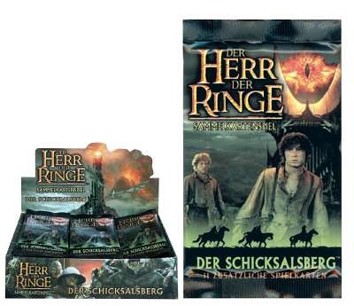 Herr der Ringe - Der Schicksalsberg, Booster von Herr der Ringe