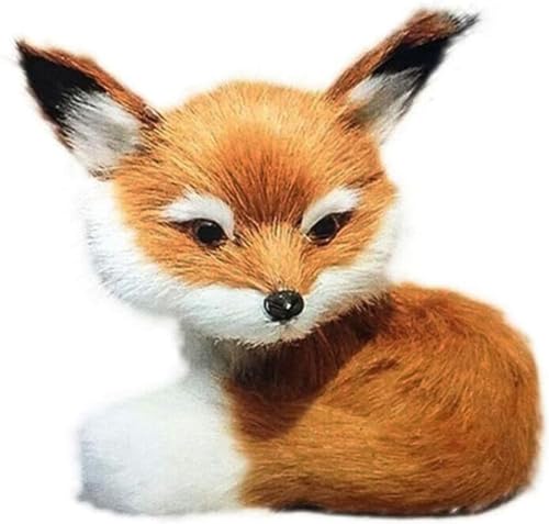 Herreicher Fuchs Kuscheltier FINDEFUCHS Plüschtier Simulation Plüsch Süßer echt Wirkender Fuchs Figur, Deko für Schlafzimmer, Auto und Schreibtisch Herreicher Fuchs Kuscheltier FINDEFUCHS Plüschtier Simulation Plüsch Süßer echt Wirkender Fuchs Figur, Deko für Schlafzimmer, Auto und Schreibtisch von Herreicher