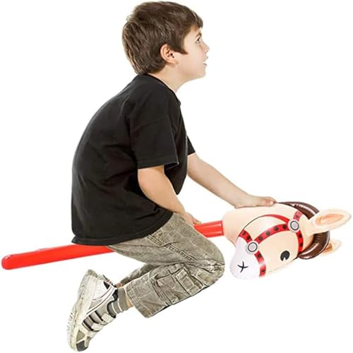 Pferdestock Aufblasbar Pferdestock Kinder Cowboy Cowgirl Aufblasbarer Pony Stick Pferde Thema Party Dekoration,2PCS Pferdestock Aufblasbar Pferdestock Kinder Cowboy Cowgirl Aufblasbarer Pony Stick Pferde Thema Party Dekoration,2PCS von Herreicher