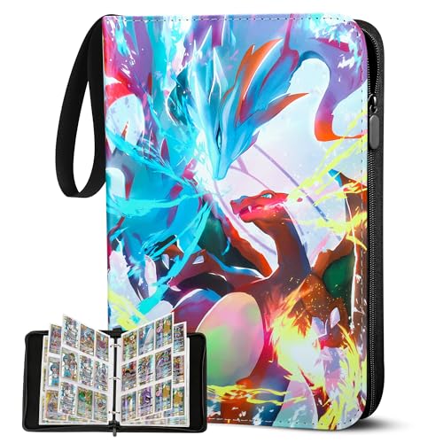 Sammelalbum für Pokemon Karten, 50 Seiten 900 Taschen Sammelkarten Album, Tragbar Wasserdicht PU Karten Halter Heft Ordner Buch, Sammelkartenalben für Sammler 900shl Sammelalbum für Pokemon Karten, 50 Seiten 900 Taschen Sammelkarten Album, Tragbar Wasserdicht PU Karten Halter Heft Ordner Buch, Sammelkartenalben für Sammler 900shl von Herritozl
