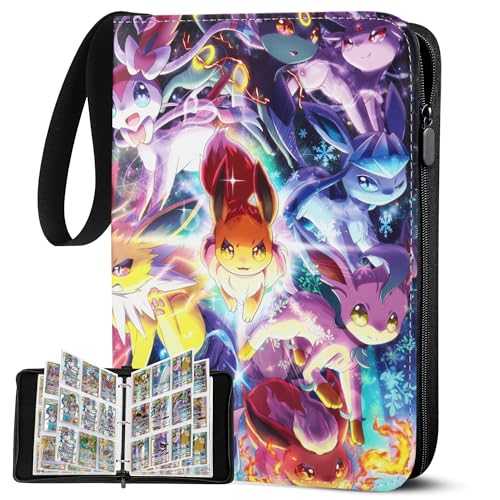 Sammelalbum für Pokemon Karten, 50 Seiten 900 Taschen Sammelkarten Album, Tragbar Wasserdicht PU Karten Halter Heft Ordner Buch, Sammelkartenalben für Sammler yb9 Sammelalbum für Pokemon Karten, 50 Seiten 900 Taschen Sammelkarten Album, Tragbar Wasserdicht PU Karten Halter Heft Ordner Buch, Sammelkartenalben für Sammler yb9 von Herritozl