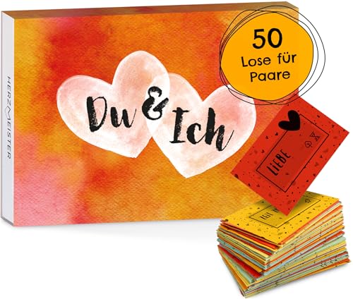 Geschenk für Paare - Ideen für unvergessliche Paarzeit - Jahrestag Geschenk für Ihn und für Sie - Überraschung zum Hochzeitstag für Männer und Frauen - Geschenkidee für gemeinsame Zeit und viel Liebe Geschenk für Paare - Ideen für unvergessliche Paarzeit - Jahrestag Geschenk für Ihn und für Sie - Überraschung zum Hochzeitstag für Männer und Frauen - Geschenkidee für gemeinsame Zeit und viel Liebe von Herzmeister