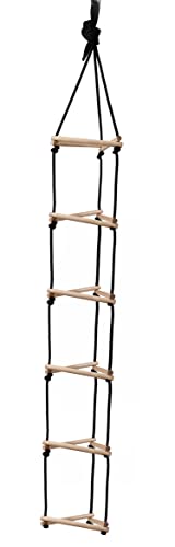 Hess Holzspielzeug 31116 - Dreiecks-Strickleiter aus Holz, Nature Serie, handgefertigt, für Kinder ab 3 Jahren, ca. 250 x 25 x 25 cm groß, für Haus und Garten Hess Holzspielzeug 31116 - Dreiecks-Strickleiter aus Holz, Nature Serie, handgefertigt, für Kinder ab 3 Jahren, ca. 250 x 25 x 25 cm groß, für Haus und Garten von Hess