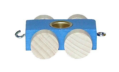 Hess Holzspielzeug 00452 - Waggon aus Holz für Geburtstagszug mit Kerzenhalter, handgefertigt, ideal als Dekoration für den Geburtstagtisch Hess Holzspielzeug 00452 - Waggon aus Holz für Geburtstagszug mit Kerzenhalter, handgefertigt, ideal als Dekoration für den Geburtstagtisch von Hess