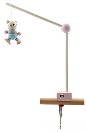 Hess Holzspielzeug 10253 - Mobilhalter aus Holz, nature rosa Hess Holzspielzeug 10253 - Mobilhalter aus Holz, nature rosa von Hess