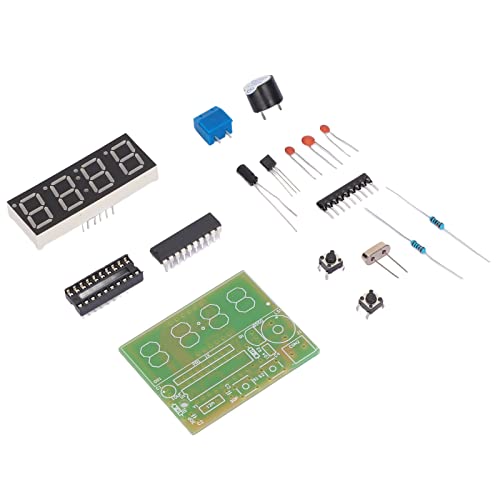 HETHLIF Digitale Takt -Kits, Elektronisches Takt - Kit mit Zweiter Korrekturfunktion Digitale 4 Elektronische Lötkit für Schulen HETHLIF Digitale Takt -Kits, Elektronisches Takt - Kit mit Zweiter Korrekturfunktion Digitale 4 Elektronische Lötkit für Schulen von Hethlif