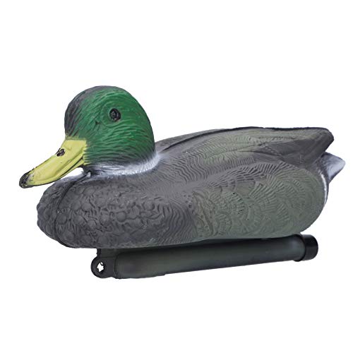 Hethlif Realistische Schwimmende Entenköder für Jagd-, Garten-, Teich- und Seedekoration Lebensechter Wasservögel für Wild Lebende Tiere 26x11.5 cm (Mandarin Duck Man) von Hethlif