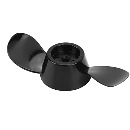 Hethlif Trolling Motor Requisite, Trolling Motor Propeller Kunststoff 2 Klingenersatz Propeller für 12 V 24 -V -Motoren Schwarz Eingedickt Hethlif Trolling Motor Requisite, Trolling Motor Propeller Kunststoff 2 Klingenersatz Propeller für 12 V 24 -V -Motoren Schwarz Eingedickt von Hethlif