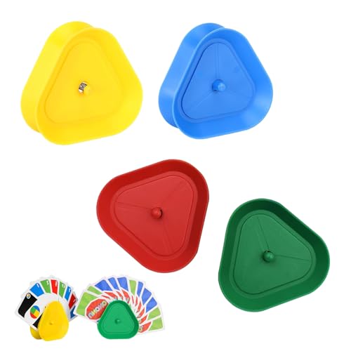 Heting-YQ 4 Stück Kartenhalter Kinder Dreieckiger Spielkartenhalter Sicherer Halt für Spielkarten für Männer Frauen und ältere Menschen Heting-YQ 4 Stück Kartenhalter Kinder Dreieckiger Spielkartenhalter Sicherer Halt für Spielkarten für Männer Frauen und ältere Menschen von Heting-YQ