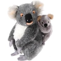 Heunec 245778 - MISANIMO Koala Bär mit Baby, 25 cm von Heunec GmbH & Co. Kg