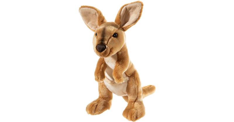 Bedrohte Tiere - Känguru 28 cm braun-kombi von Heunec