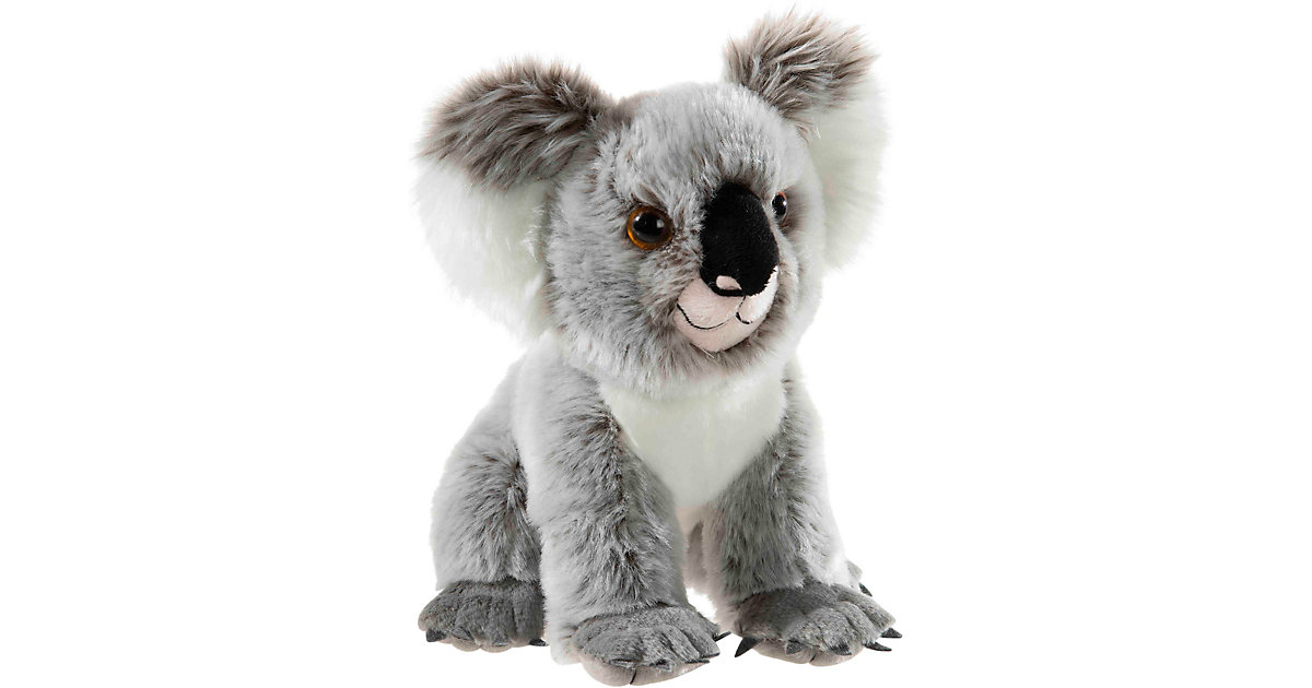 Bedrohte Tiere - Koala Bär 28 cm grau/weiß von Heunec