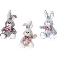 HEUNEC 830172 HASE mit Karo-Schleife 3-fach sortiert HEUNEC 830172 HASE mit Karo-Schleife 3-fach sortiert von Heunec