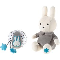 Heunec 503670 - MIFFY Puppe und Ball, GOTS Recycled Plüsch, 25 cm von Heunec