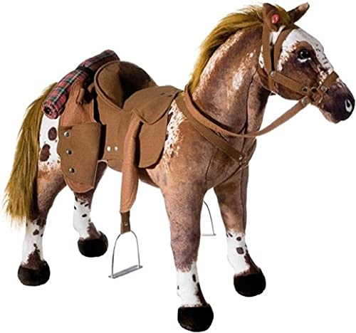 Heunec 723573 - Cowboy Pferd mit Sound 100 kg Tragkraft von Heunec