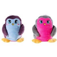 Heunec 756670 - Moodbooster Pinguechen Bob, Wendemaskottchen, Pinguin-Wende-Plüschfigur mit Stimme, blau/pink, Größe: 15cm Heunec 756670 - Moodbooster Pinguechen Bob, Wendemaskottchen, Pinguin-Wende-Plüschfigur mit Stimme, blau/pink, Größe: 15cm von Heunec
