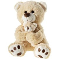 BÄR hellbraun mit Baby von Heunec