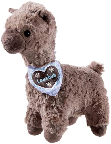Heunec Kuma Lama Lausbub Dunkelbraun - Plüschtier Lama von Heunec
