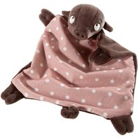 Heunec 255364 - Rosalie & Trüffelchen Schnuffeltuch Trüffelchen, Tupfen, OCS Recycled Plüsch, 20 cm von Heunec