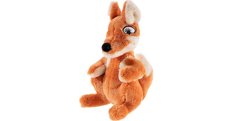 Plüsch Fuchs Beanie 19cm braun Gr. 16 von Heunec