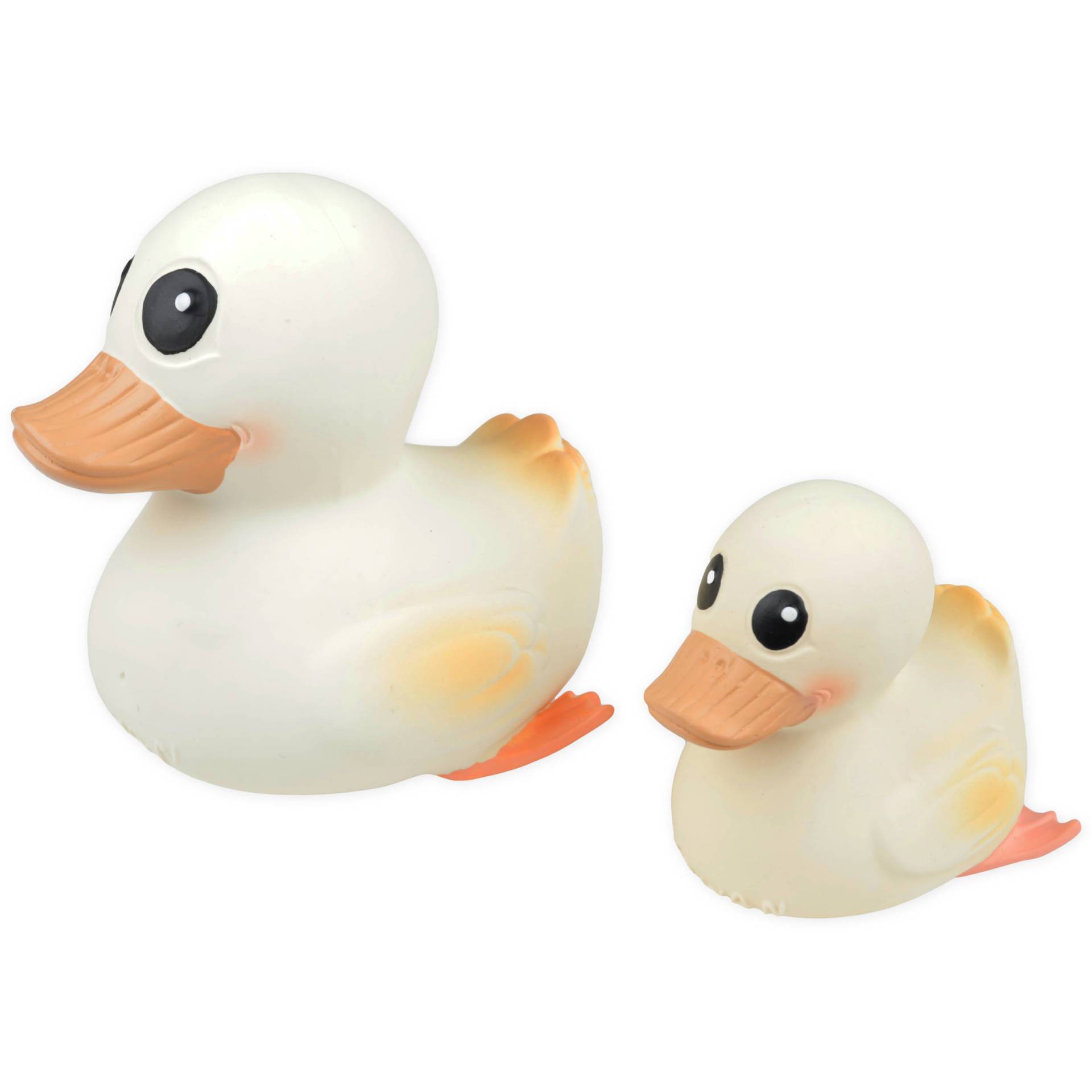 Hevea - Badeente Mini "creme" Kautschuk von Hevea
