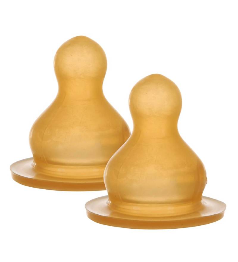 Hevea Flaschensauger - 2er-Pack - Naturgummi - Slow Flow - Hevea - 0-3 mt - Flaschensauger Hevea Flaschensauger - 2er-Pack - Naturgummi - Slow Flow - Hevea - 0-3 mt - Flaschensauger von Hevea