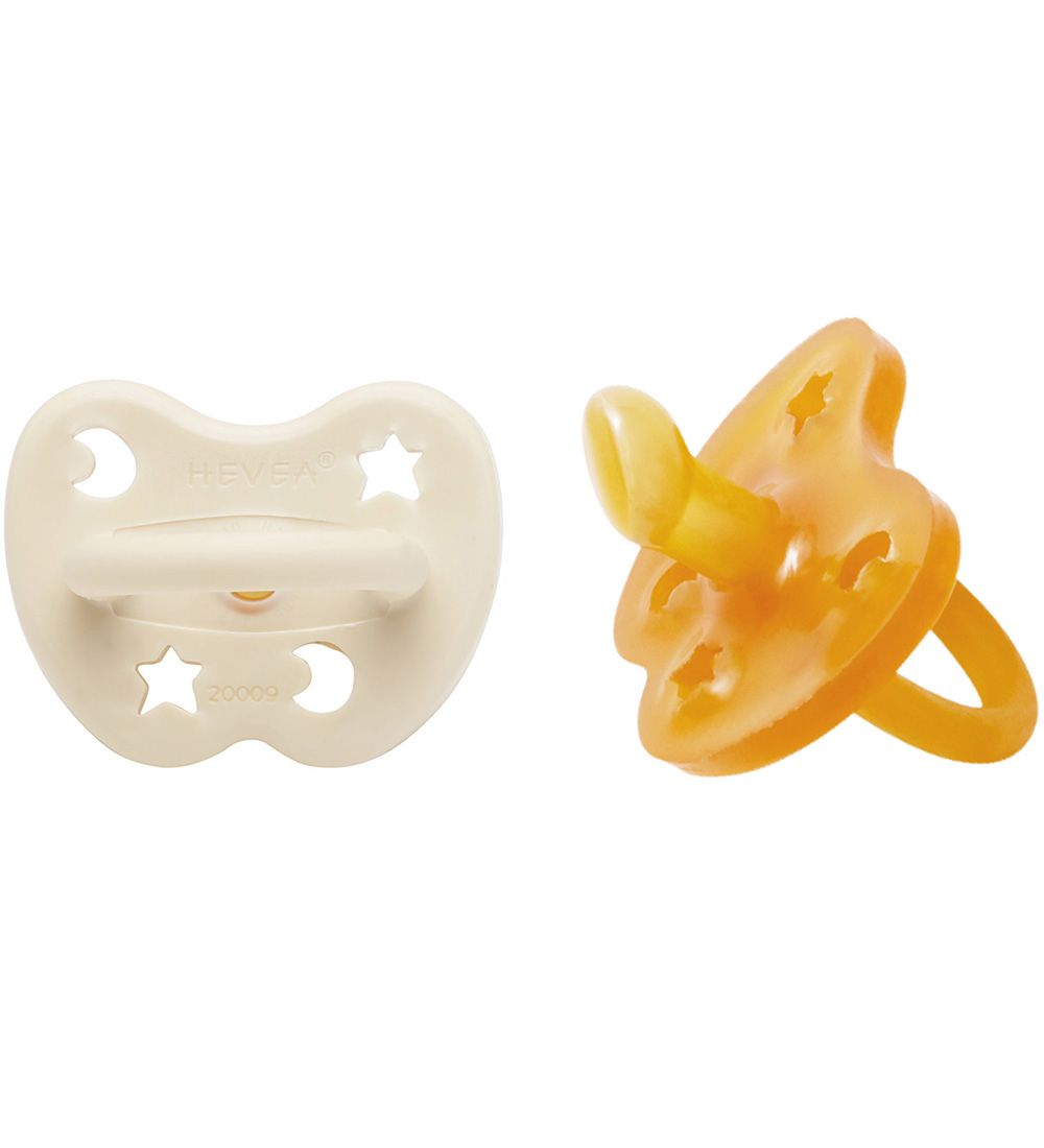 Hevea Schnuller - 3-36 Mt. - 2er-Pack - Naturgummi - Milchig Whi - Hevea - One Size - Schnuller Hevea Schnuller - 3-36 Mt. - 2er-Pack - Naturgummi - Milchig Whi - Hevea - One Size - Schnuller von Hevea