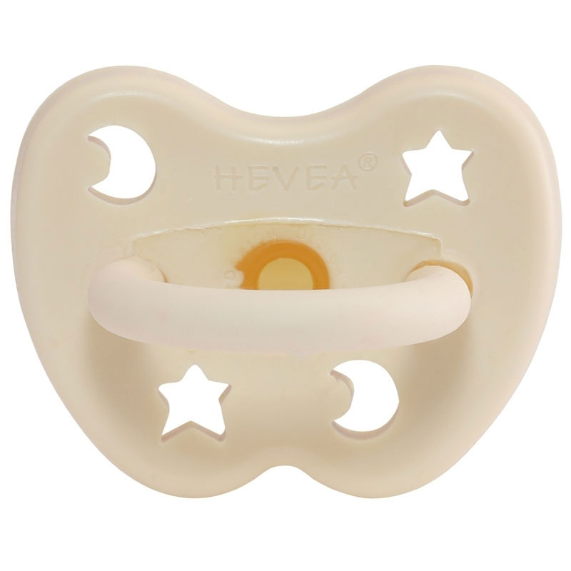 Hevea - Schnuller rund Creme 3-36 M Hevea - Schnuller rund Creme 3-36 M von Hevea
