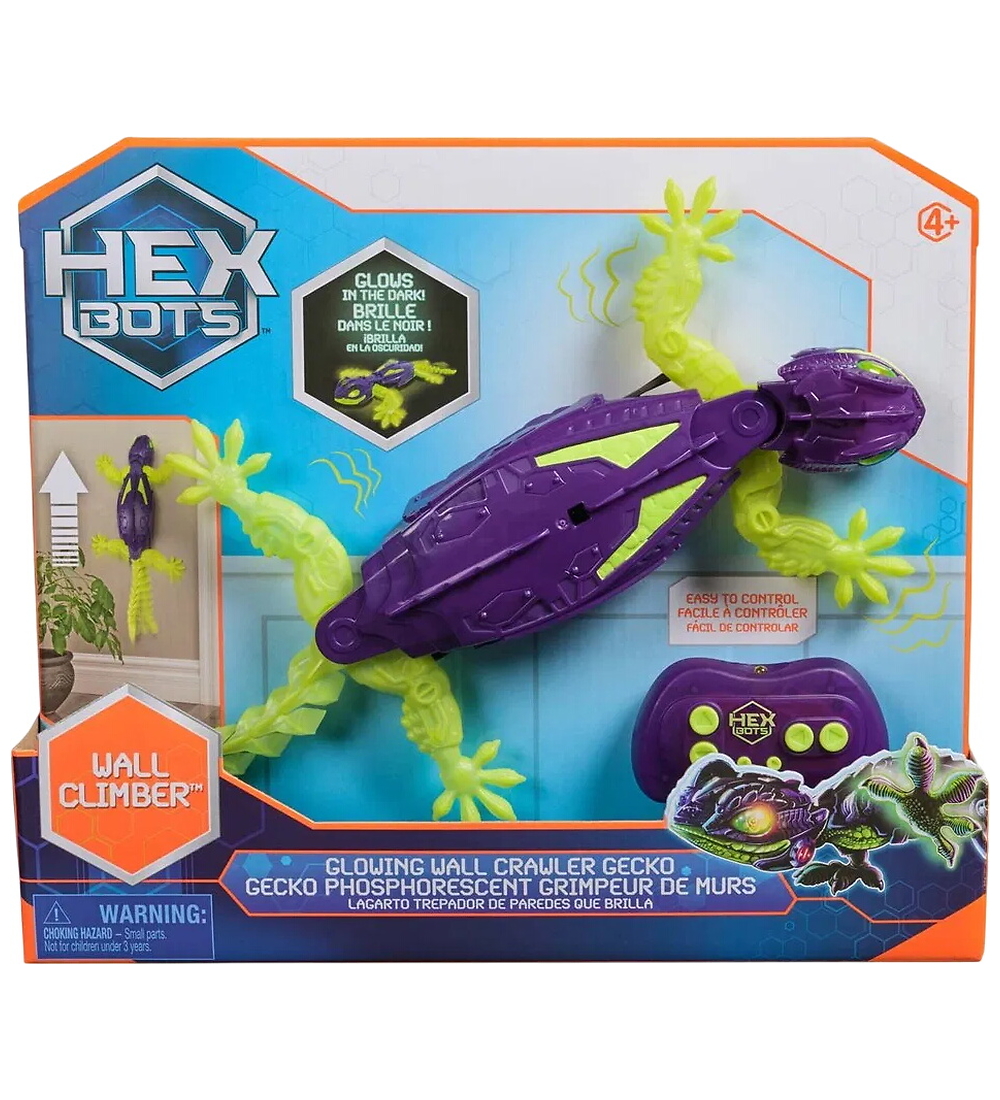 Hex Bots Wandkletternder Gecko - Ferngesteuert - Glow In The Dar - Hex Bots - One Size - Autos Hex Bots Wandkletternder Gecko - Ferngesteuert - Glow In The Dar - Hex Bots - One Size - Autos von Hex Bots