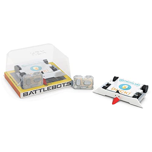Hexbug BattleBots Duck!, ferngesteuertes Roboter-Spielzeug für Kinder, MINT-Spielzeuge für Jungen und Mädchen, Batterien enthalten von Hexbug