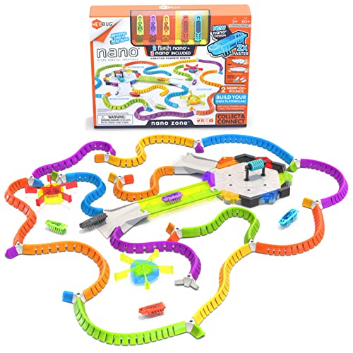 HEXBUG Flash Nano Nano Zone – buntes sensorisches Spielset für Kinder – Bauen Sie Ihre eigene Zone – über 60 Teile und Batterien im Lieferumfang enthalten HEXBUG Flash Nano Nano Zone – buntes sensorisches Spielset für Kinder – Bauen Sie Ihre eigene Zone – über 60 Teile und Batterien im Lieferumfang enthalten von Hexbug