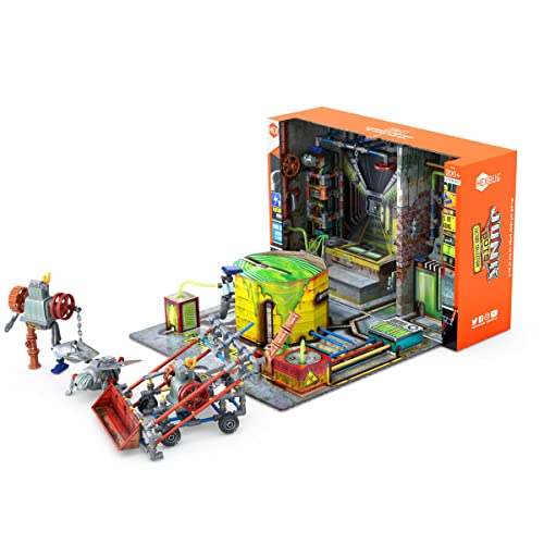 HEXBUG JUNKBOTS Small Factory Habitat Power Sub Station, Überraschungsspielzeug Spielset, Bauen und LOL mit Jungen und Mädchen, Spielzeug für Kinder, 200+ Stück Action Baufiguren, ab 5 Jahren HEXBUG JUNKBOTS Small Factory Habitat Power Sub Station, Überraschungsspielzeug Spielset, Bauen und LOL mit Jungen und Mädchen, Spielzeug für Kinder, 200+ Stück Action Baufiguren, ab 5 Jahren von Hexbug