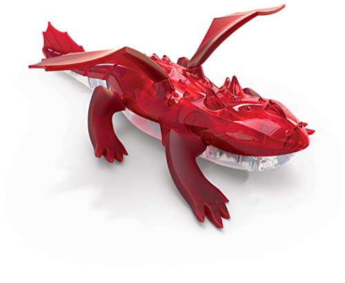 Hexbug 409-6847 Fernbedienung Drache – wiederaufladbares Spielzeug für Kinder – verstellbare Roboterfigur Dinosaurier – Farben können variieren von Hexbug