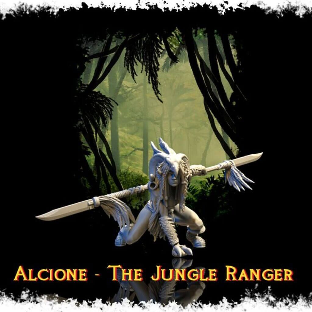 'Alcione The Jungle Ranger' von Hexy