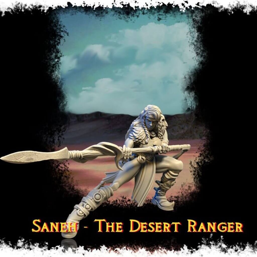 'Saneh The Desert Ranger' von Hexy