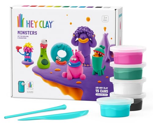 Hey Clay Set Monster 15Pack Hey Clay Set Monster 15Pack von Hey Clay